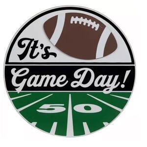 It's Game Day Wood Wall Decor